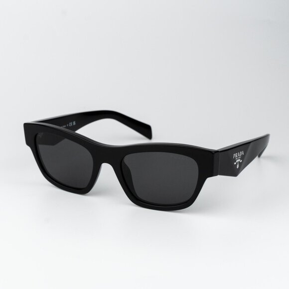 Prada Men Sunglasses Black Square PRB09S 16K08Z NEW AUTHENTIC - Picture 1 of 12